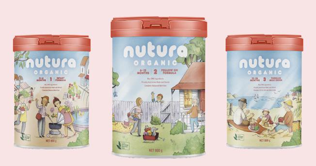 Brand protection and consumer engagement: Nutura Organic Australia