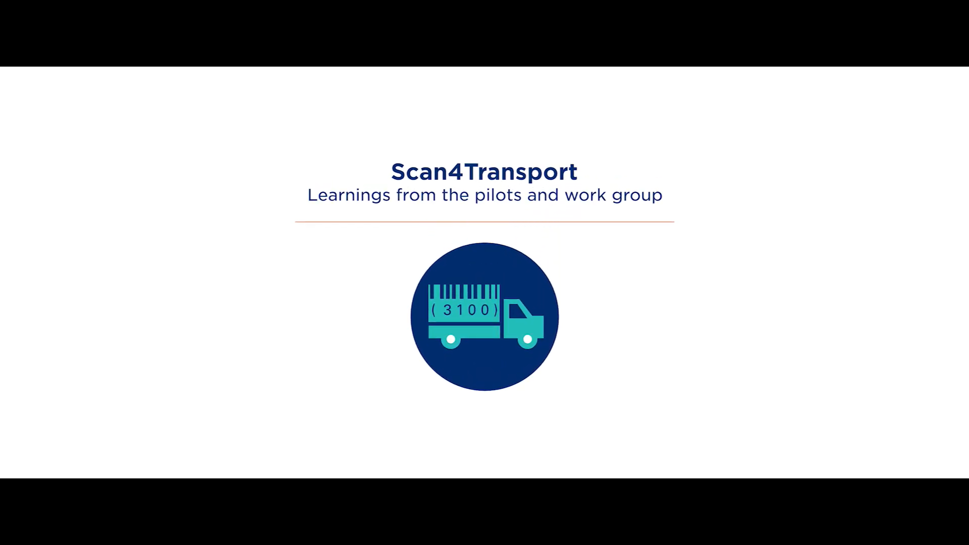 Scan4Transport - Learnings from the pilots and work group