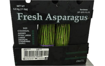 Full traceability: fresh asparagus from Peru to the USA 