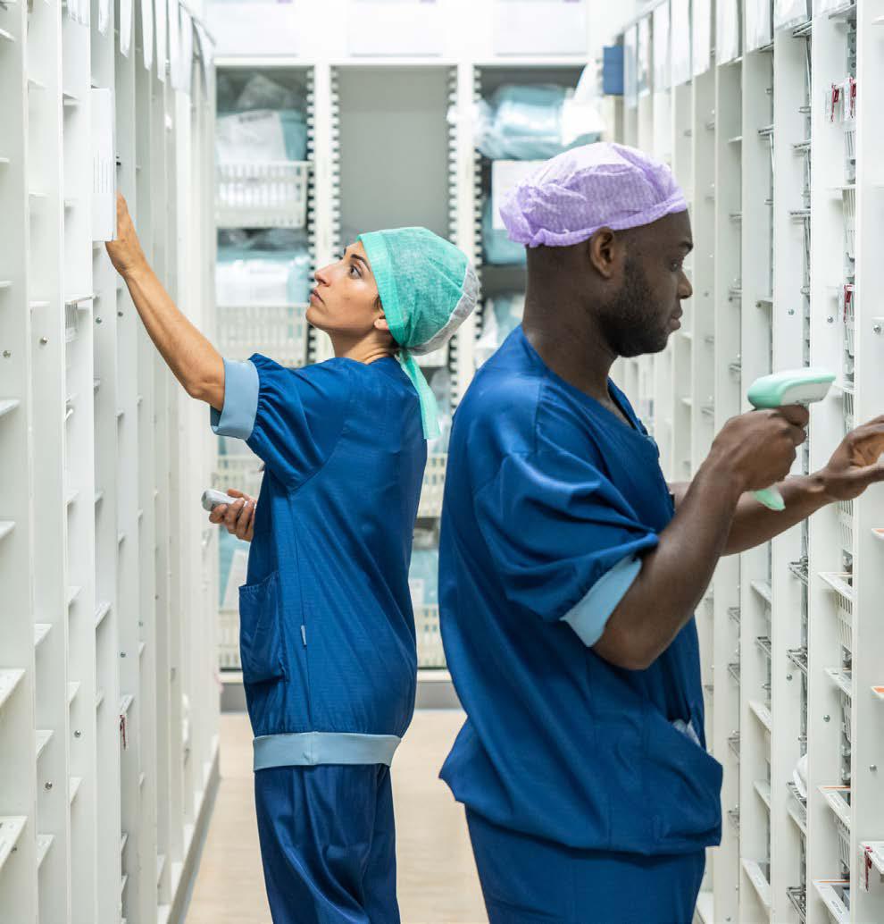 Fewer bricks and more clicks result in optimal medical device inventory at Radboudumc