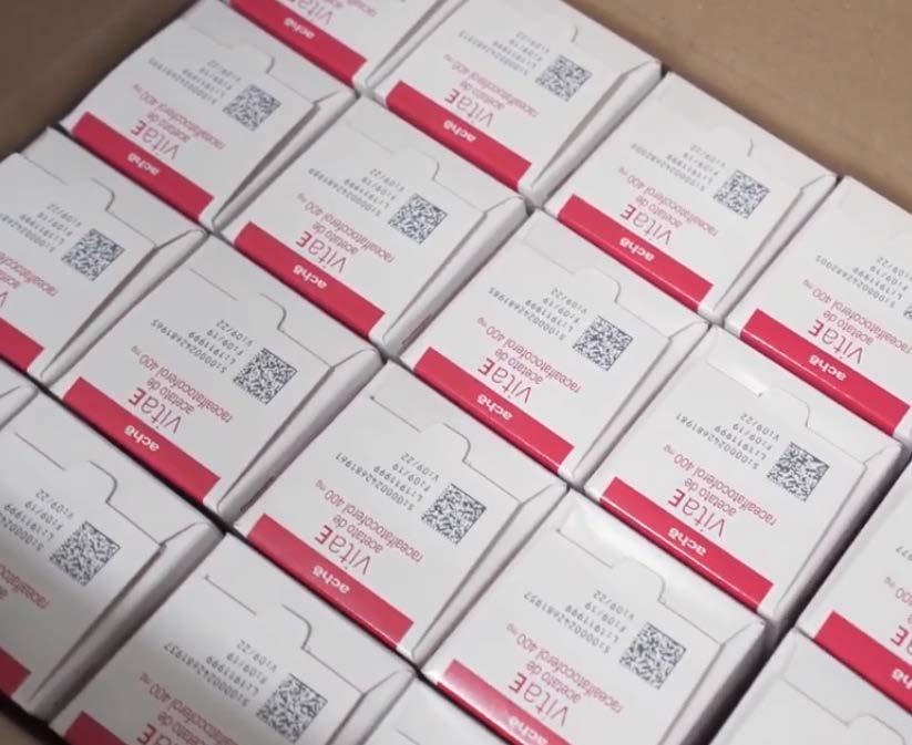 Aché Laboratories successfully implements GS1 standards to ensure traceability